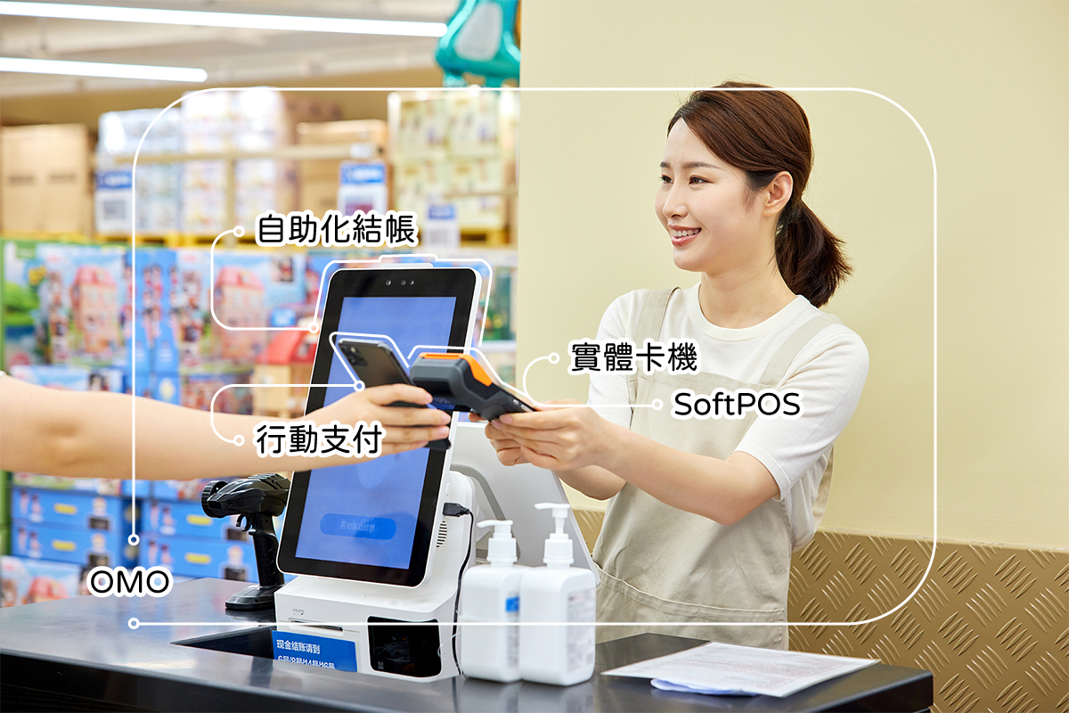 實體商店的最佳金流合作夥伴